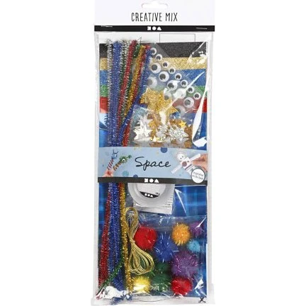 Creativ Company Hobby Basic Space – Kreativitetssæt til Verdensrummet