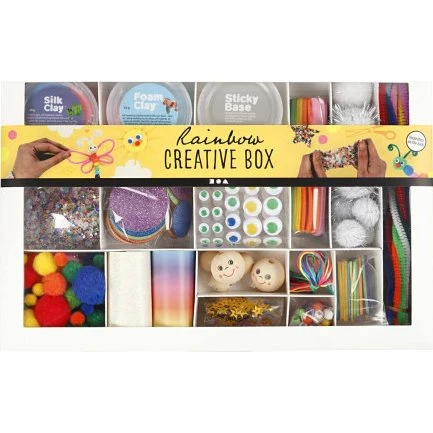 Creativ Company Creative Box - Regnbue DIY-sæt