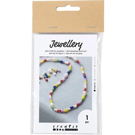 Creativ Company Minikit - Halskæder med ferskvandsperler
