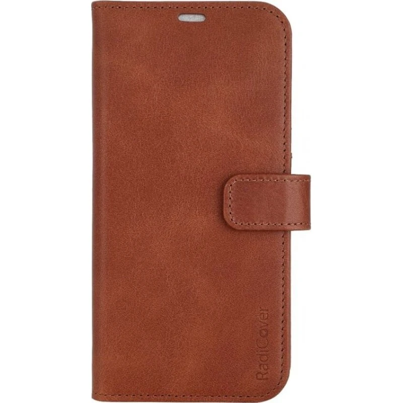 Radicover Anti-stråling Wallet 2-i-1 iPhone 14 Plus Brun
