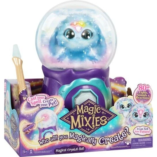 Magic Mixies Krystalkugle med lys og lyd, blå