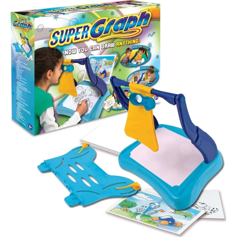 SuperGraph Tegnetavle - Tegnemaskine til børn 6+