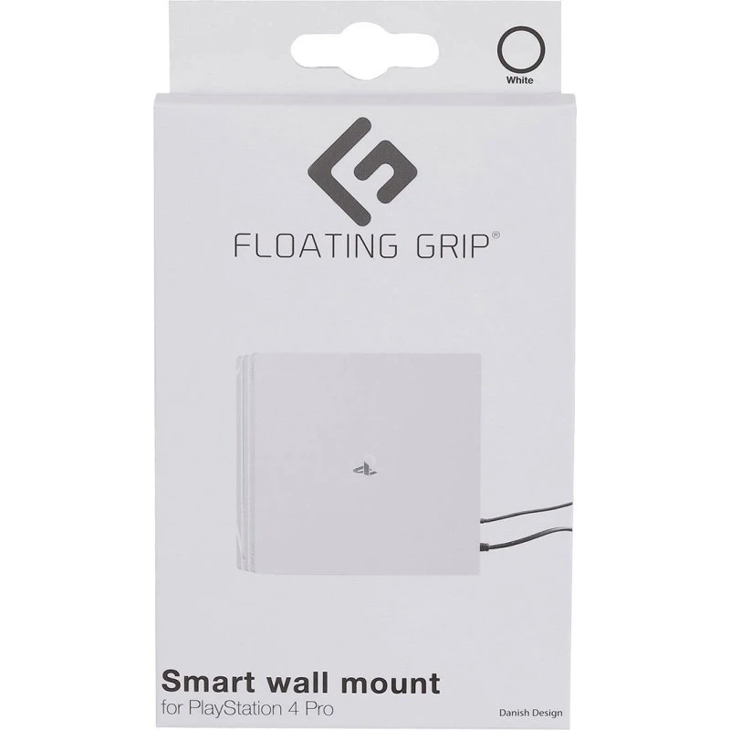 Floating Grip PS4 Pro vægbeslag - hvid