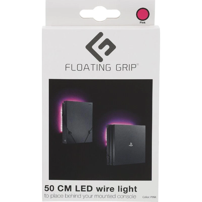 FLOATING GRIP LED-lyskæde til PlayStation/Xbox - Pink