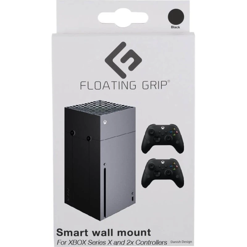 Floating Grip XBOX Series X Deluxe vægbeslag - Sort/Grøn