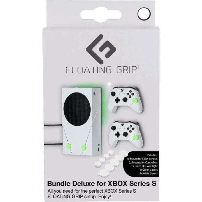 FLOATING GRIP Xbox Series S Deluxe Bundle - Vægbeslag med LED