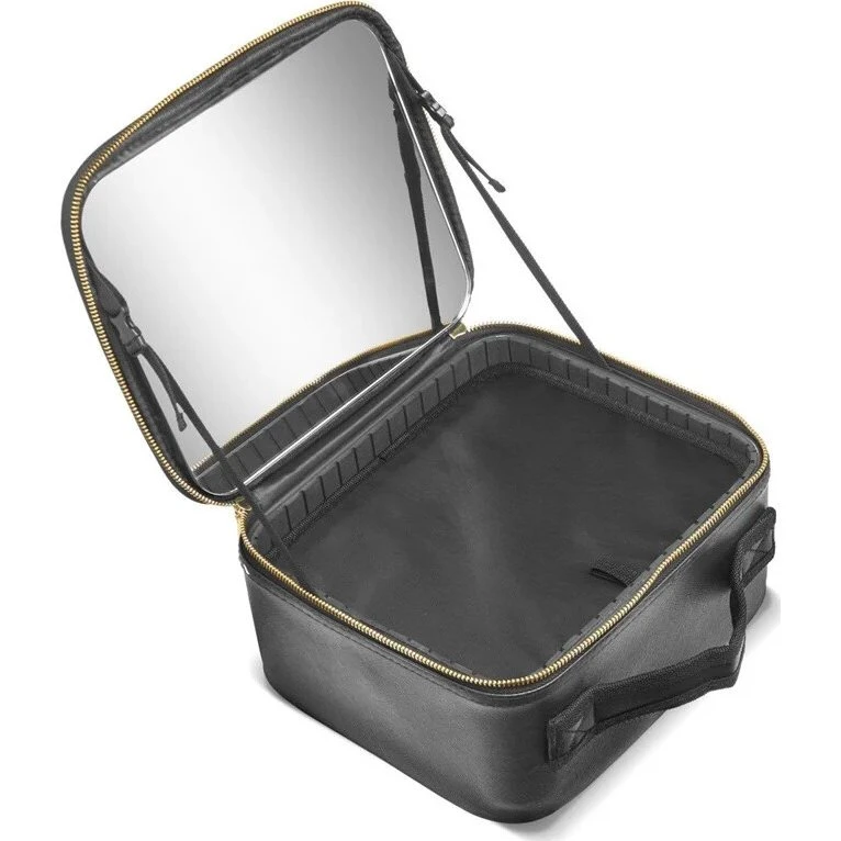 Gillian Jones Stor Luksus Makeupbox 26x22x10 cm - Sort