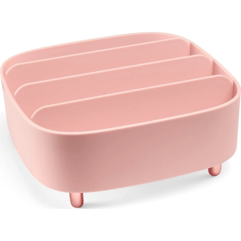Gillian Jones Bordorganizer med 4 rum – Dusty Rose