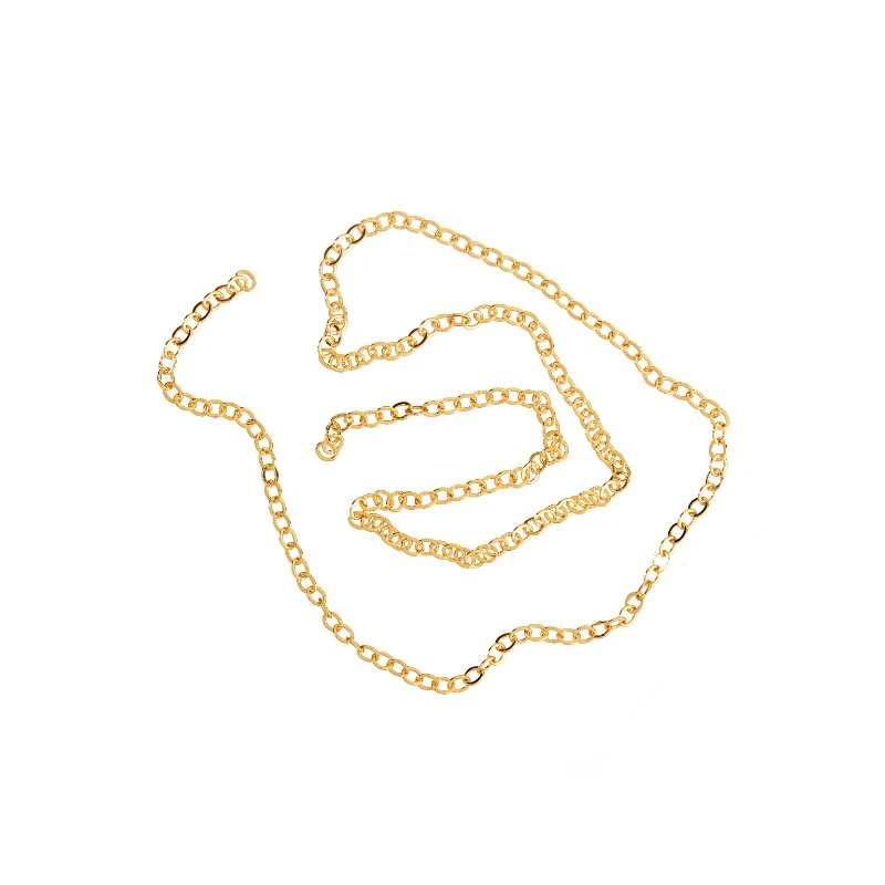 me&my BOX Ankerkæde 50 cm – 18K guldbelagt