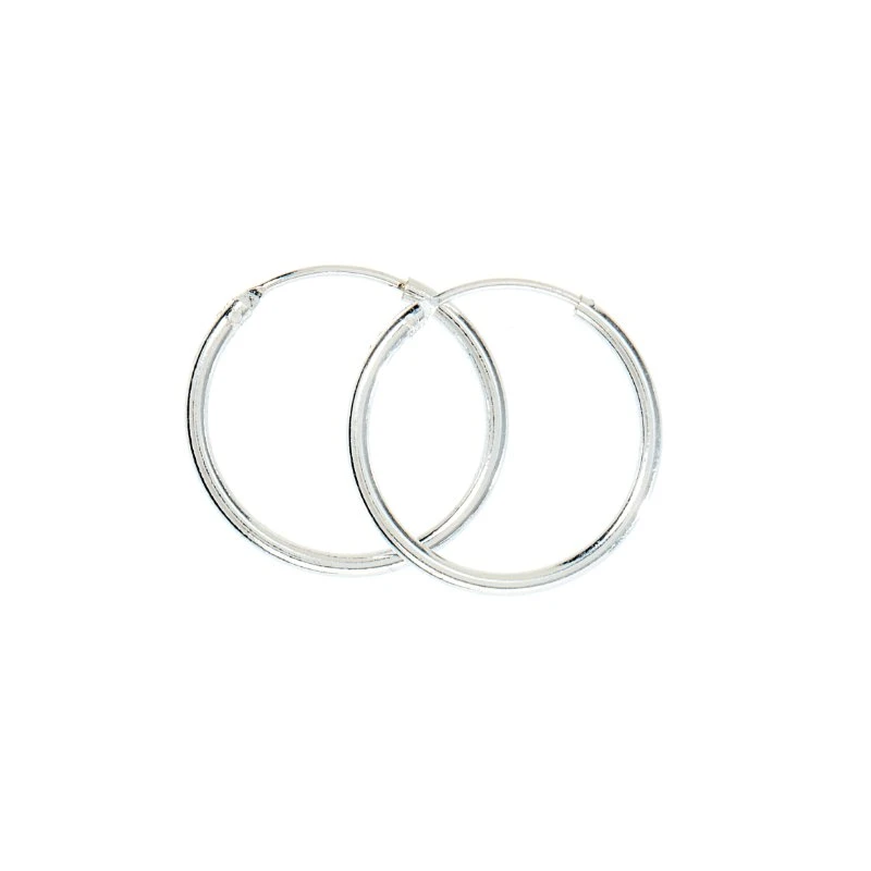 me&my BOX Hoops øreringe - sølvbelagt 925