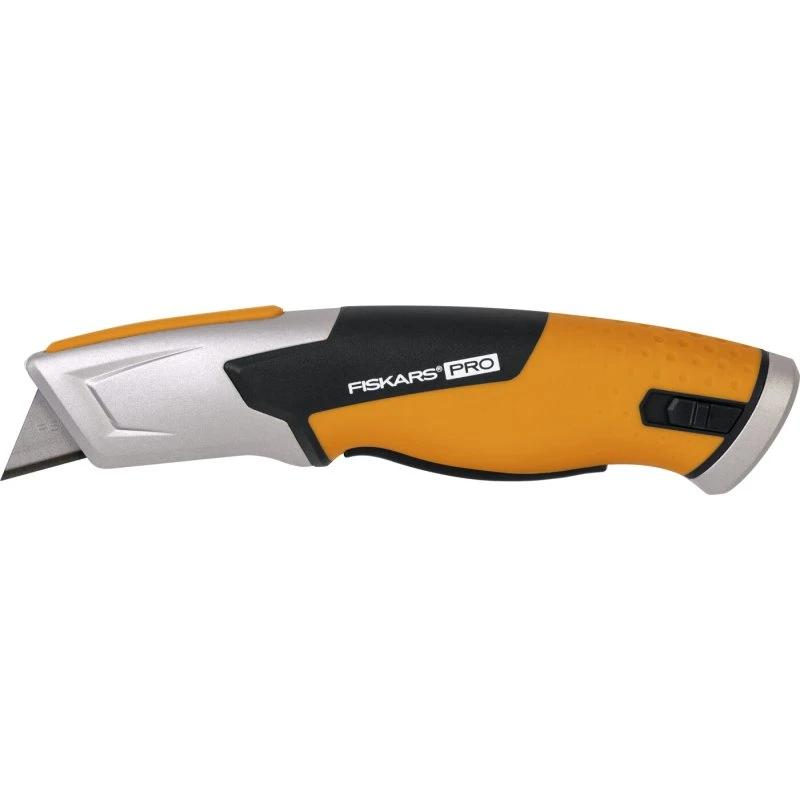 Fiskars Pro CarbonMax sikkerhedskniv 17,8 cm (sort/orange)
