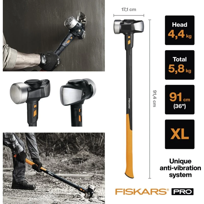 Fiskars IsoCore Sledge Hammer XL 10 lb 36"