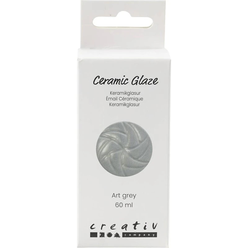 Creativ Company 984-1101 C Opaque Art Grey keramikglasur 60 ml
