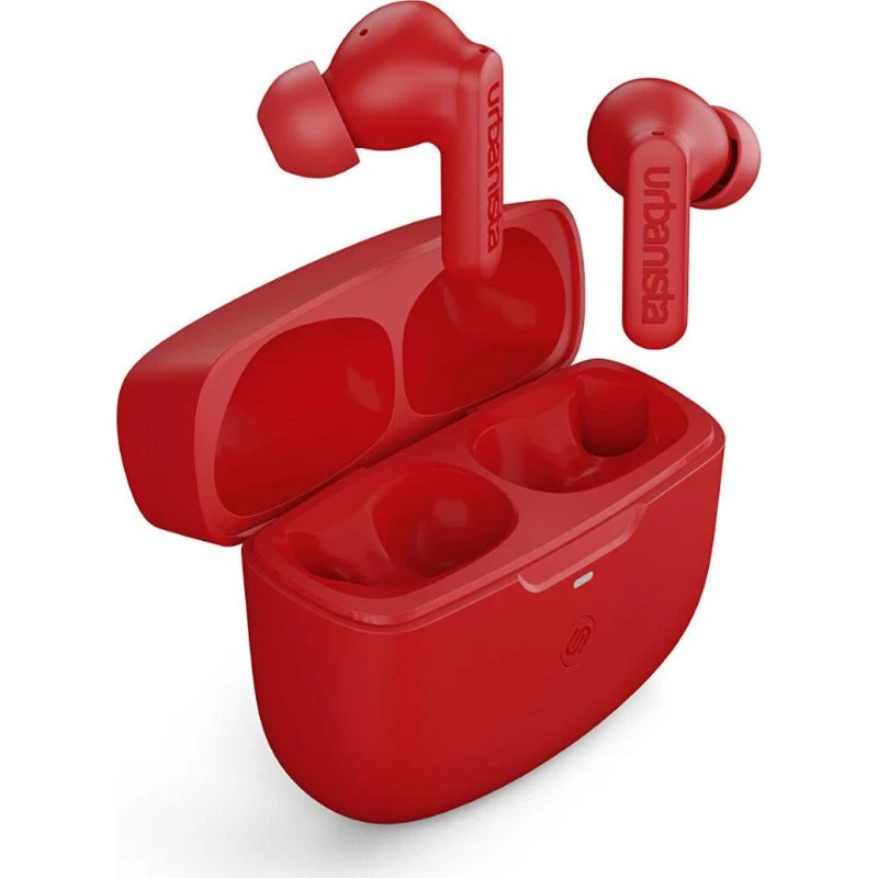 Urbanista Atlanta ægte trådløse in-ear høretelefoner – rød