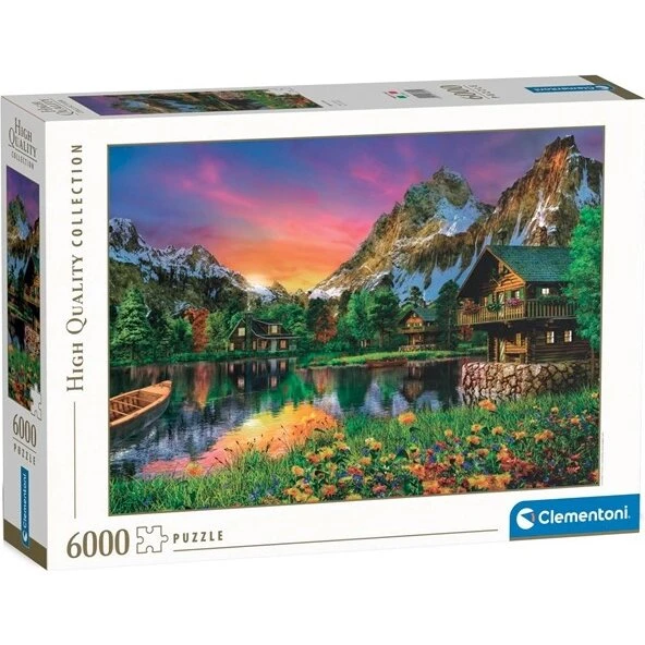 Clementoni High Quality Collection Alpine Lake, 6000 brikker