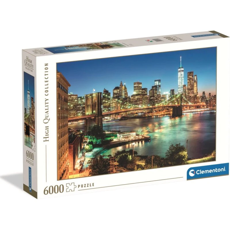 Clementoni Puslespil Brooklyn Bridge Lights 6000 brikker