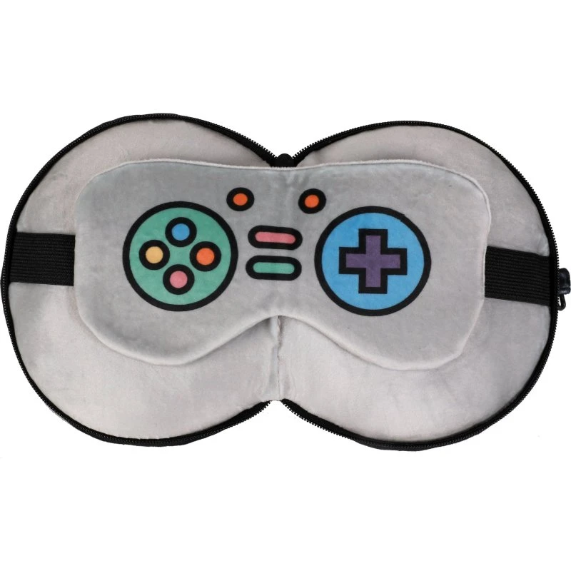 iTotal Pude med sovemaske Let's Play - Grå