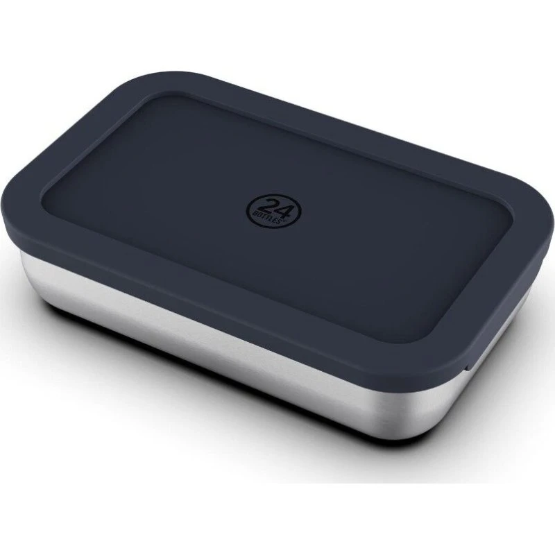 24Bottles Snackbox 700 ml - Navy blå