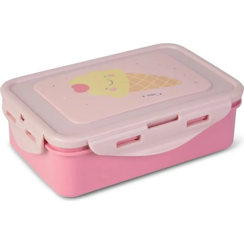 Saro Madkasse L 550 ml - Lyserød