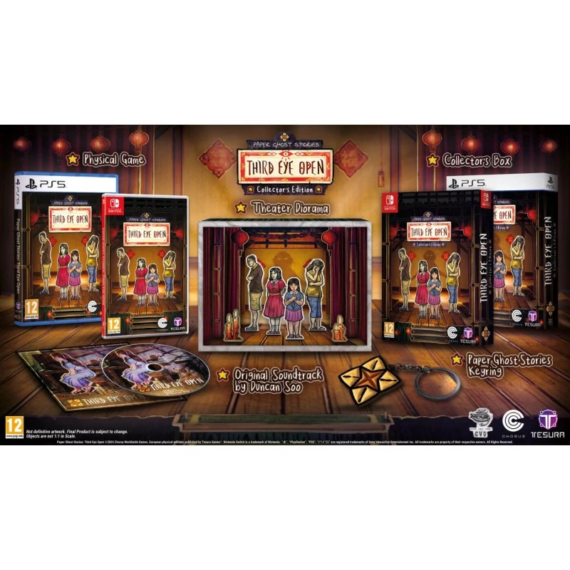 Paper Ghost Stories: Third Eye Open – Collector Edition (Switch)