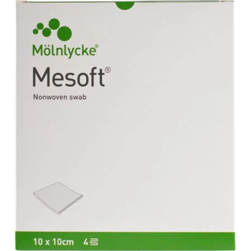 Mesoft kompres steril 10x10 cm - 20 stk