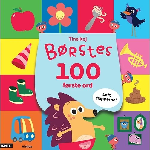Minisjang - Børstes 100 første ord (Løft flapper)