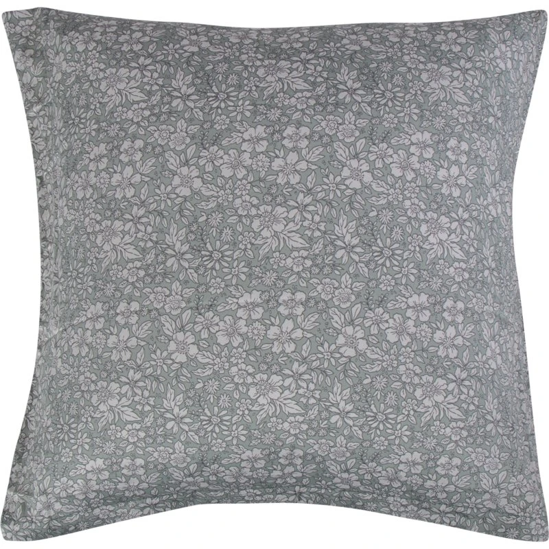 By Night Pudebetræk 60x63 cm Bomuldssatin – Støvet grøn