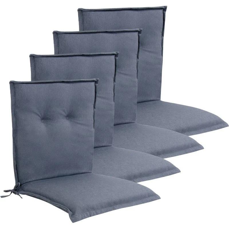 Nordstrand Home Luksus PLUS havehyndepakke 4 stk. – Blå, 7 cm