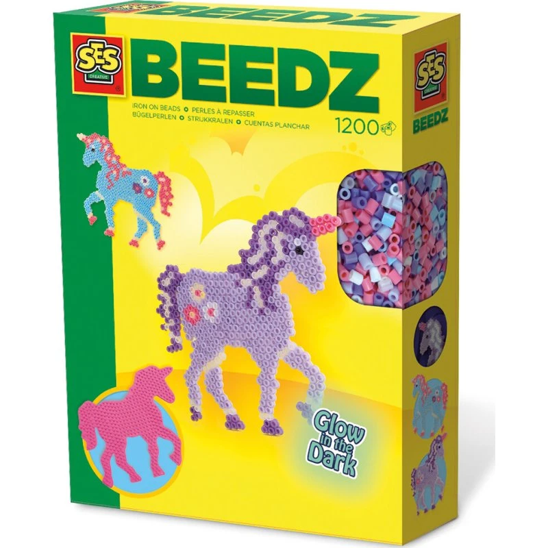 SES Creative Perlesæt Enhjørning med perleplade