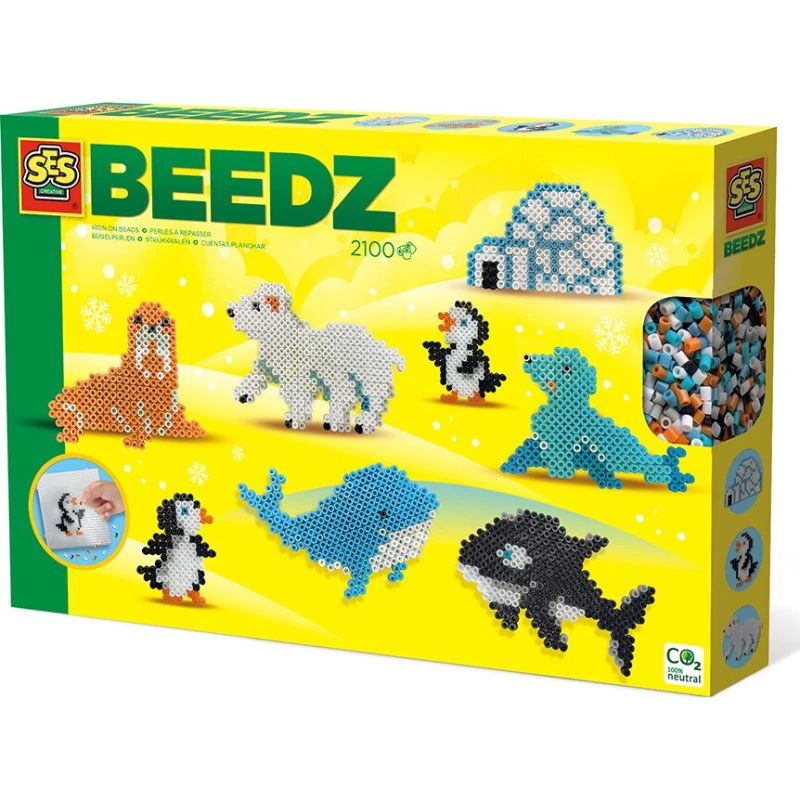 SES Creative Beedz Strygeperler - Polardyr