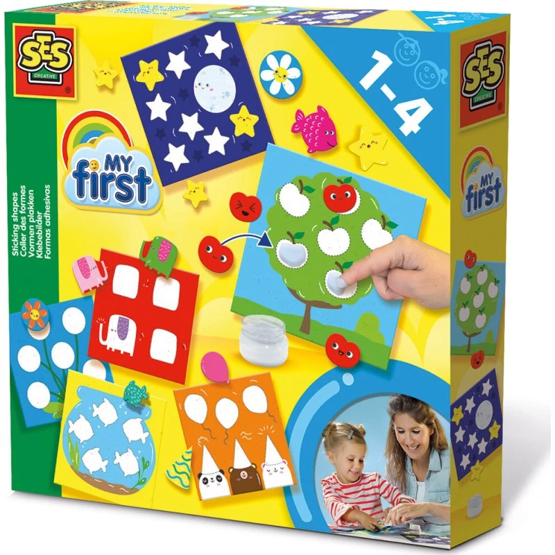 Ses Creative - Mit Første Klisterformer (Lær former)