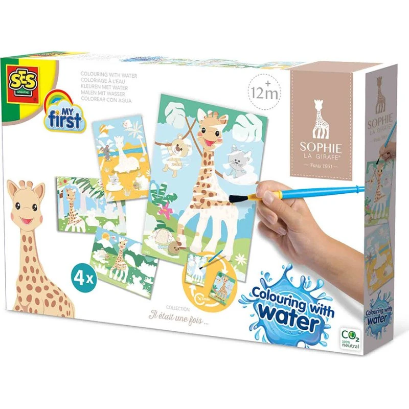 Ses Creative Sophie La Girafe Mal med vand