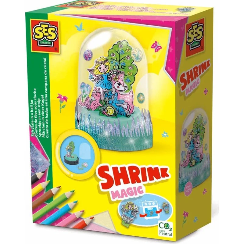 SES Creative Krympeplast - Eventyr i Klokke