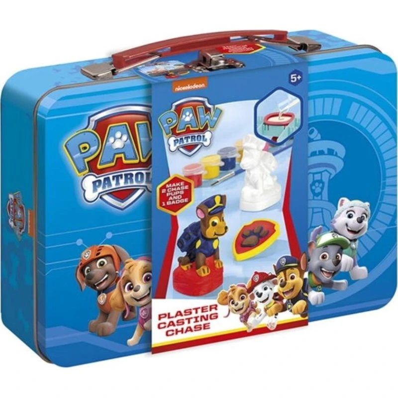 Paw Patrol Afstøbningssæt med maling – Chase