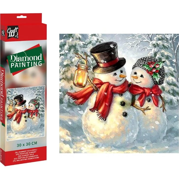 Creative Craft Group Diamond Painting 30x30 cm – Jul Snemand