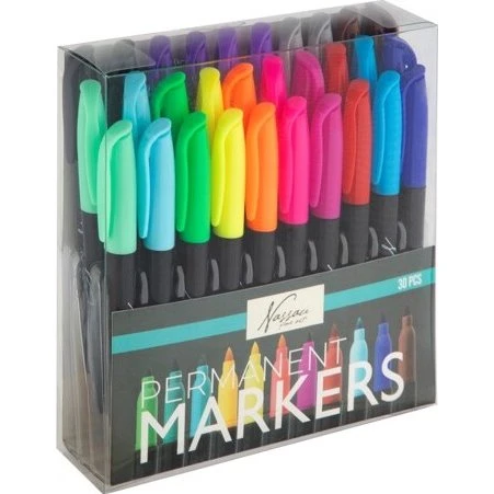 Creative Craft Group Permanente markere, 30 stk.