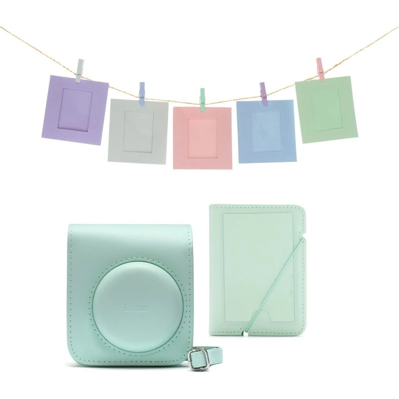 Fujifilm Instax Mini 12 Tilbehørssæt - Mintgrøn