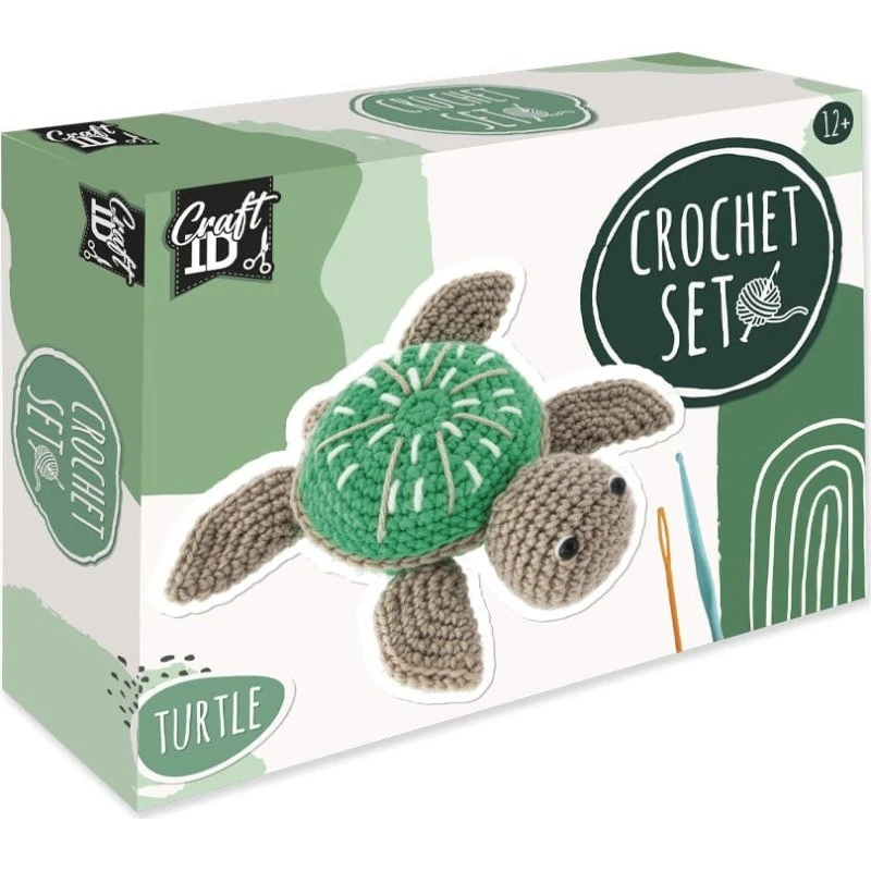 Creative Craft Group Hæklesæt Skildpadde 14,5×4×16 cm