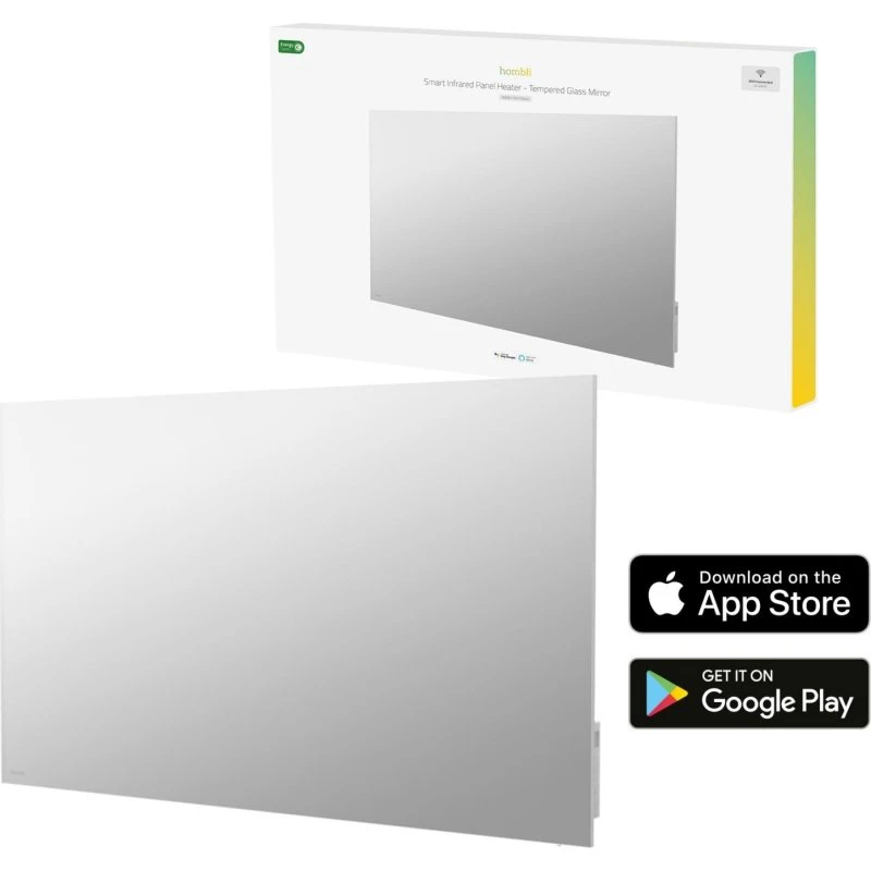 Hombli Smart Infrarød Varmepanel 600W (Spejl) HBHP-0413