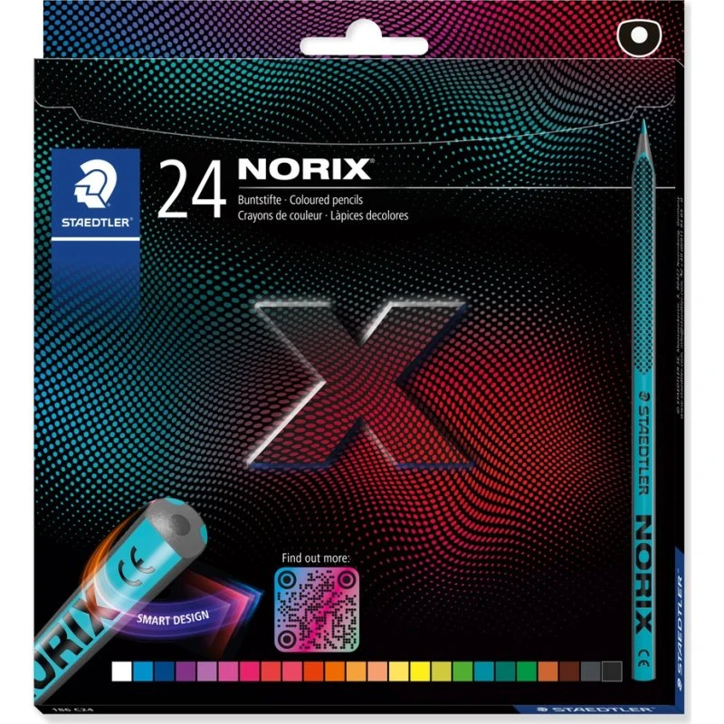 Staedtler Norix farveblyanter 24 stk