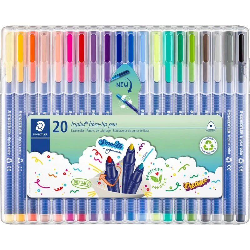 Staedtler Triplus Color 323 tusser, 20 stk