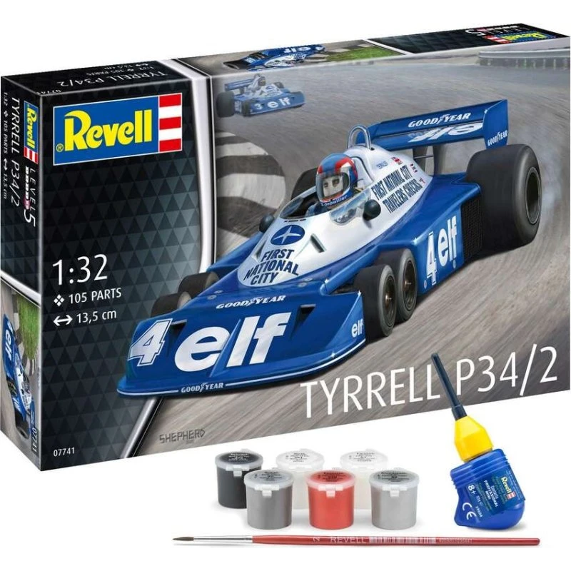 Revell Tyrrell P34/2 byggesæt 1:32 - 105 dele