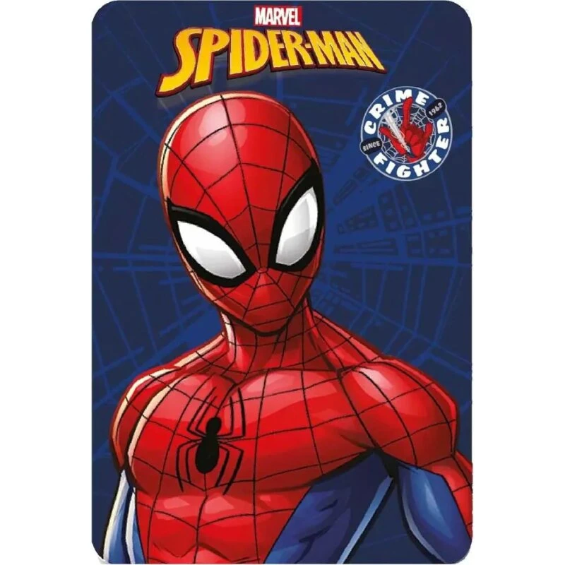 Spiderman fleecetæppe 100x140 cm – Crime Fighter