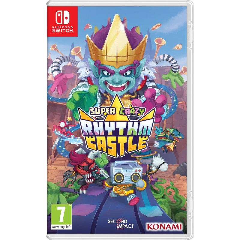 Super Crazy Rhythm Castle – Nintendo Switch (rytmespil)