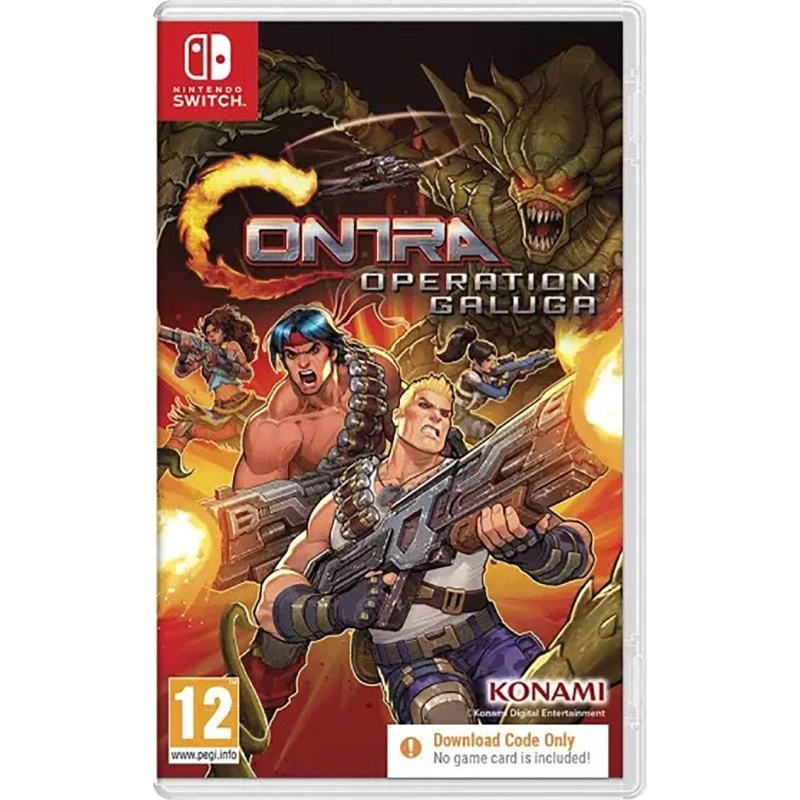 Contra: Operation Galuga – Kode i boks (Nintendo Switch)