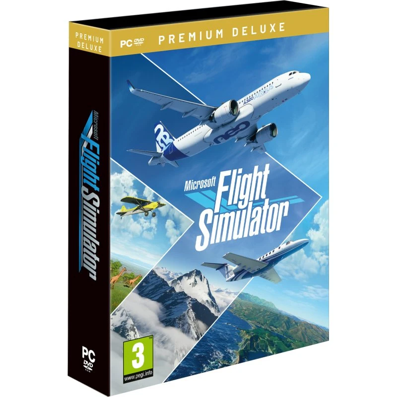 Microsoft Flight Simulator 2020 – Premium Deluxe Edition (PC, DVD)