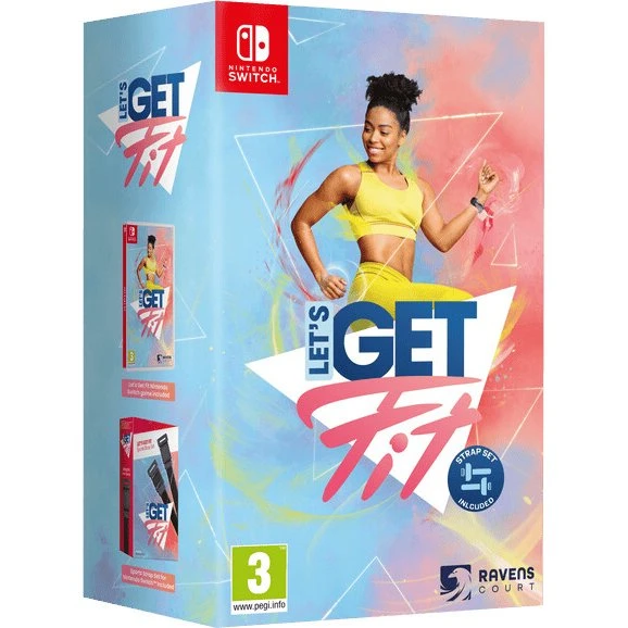 Let's Get Fit inkl. Joy-Con Straps – Nintendo Switch