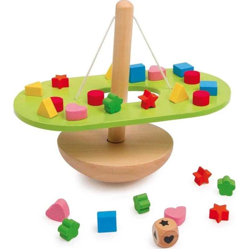 Small Foot Balancevippe – Balancespil med træfigurer