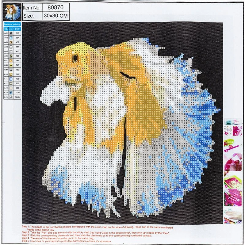 Centrum Diamond Painting 30x30 cm – Fugl