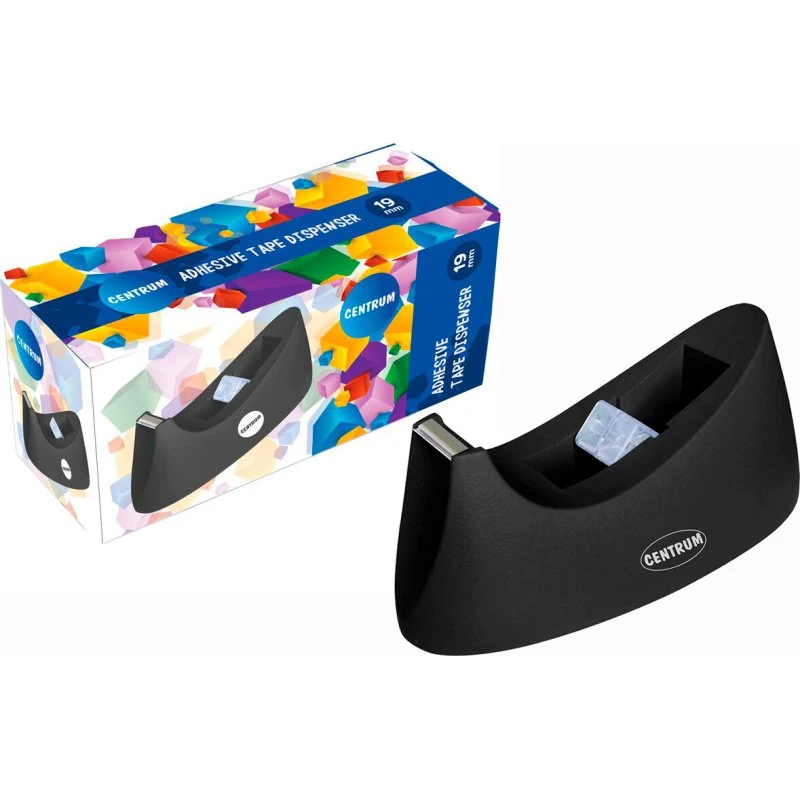 Centrum Tapedispenser Bordmodel 33 M - Sort